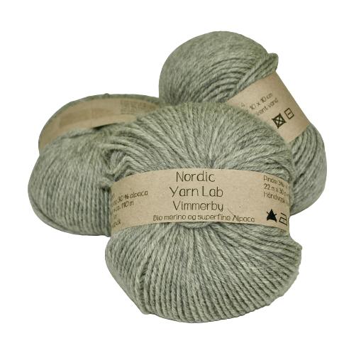 Vimmerby Ash Grey 0046 fra Nordic Yarn Lab