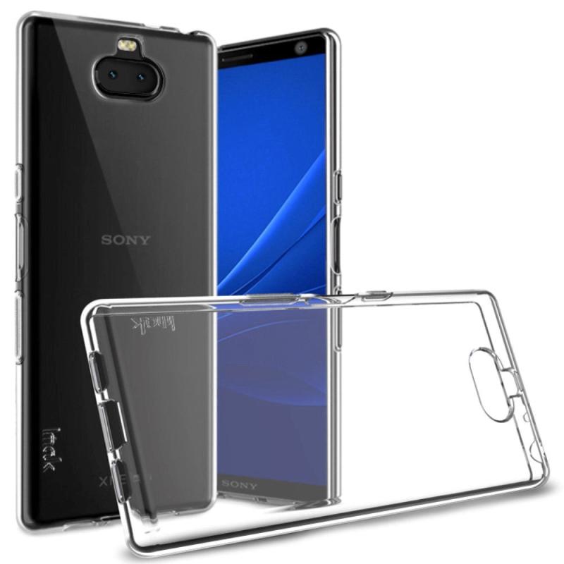 Sony Xperia 10 Plus Gennemsigtig Plastik Cover - Tilbud!