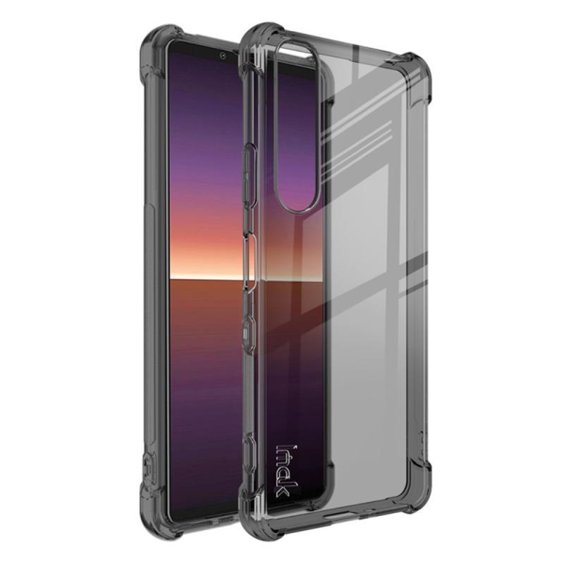 Sony Xperia III 5G - Imak Gummi Cover med Skærmbeskytter