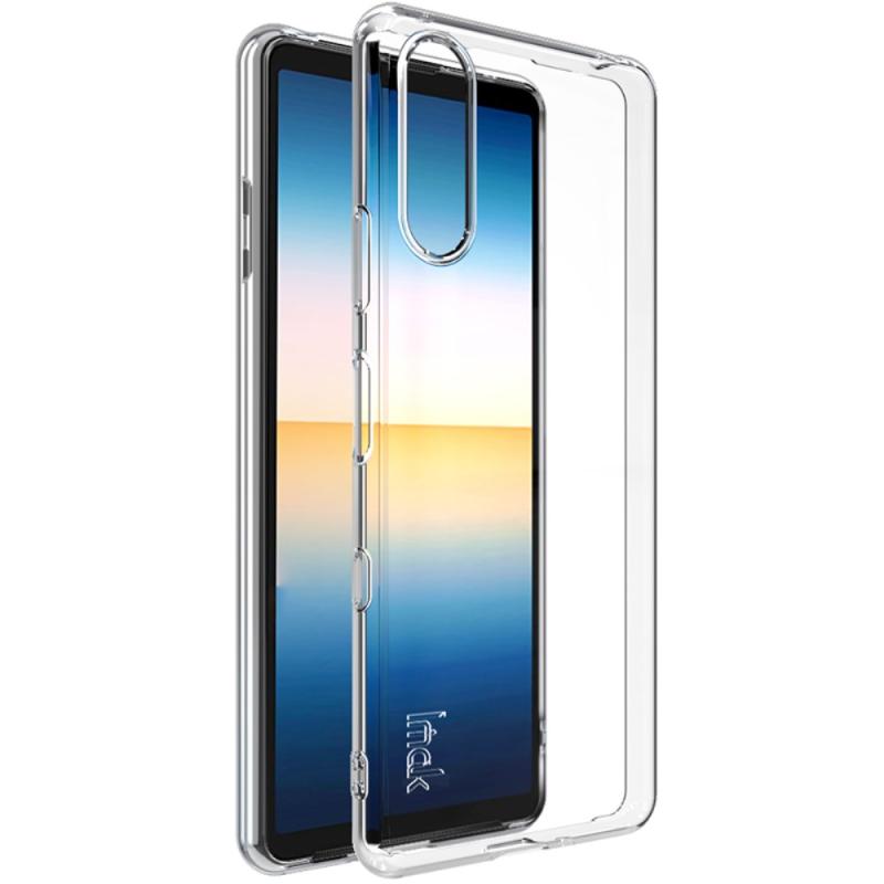 Sony Xperia 10 Iii Imak Series   Gummi Cover Transparent