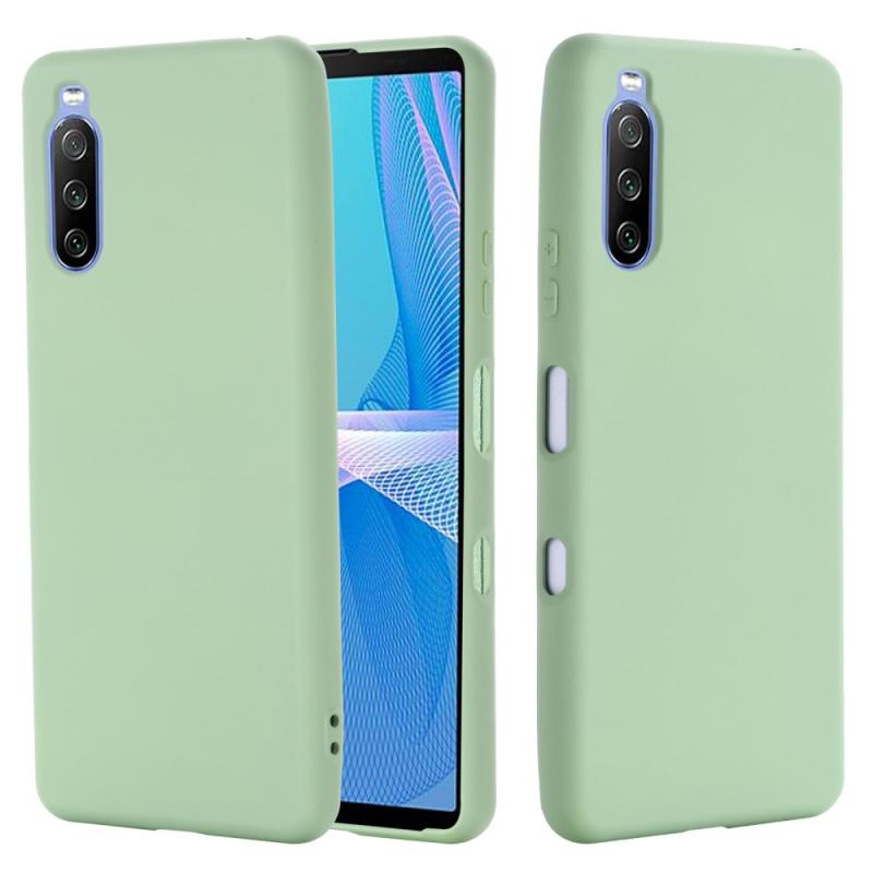 Sony Xperia 10 Iii Azmaro Tyndt Silikone Cover Grøn