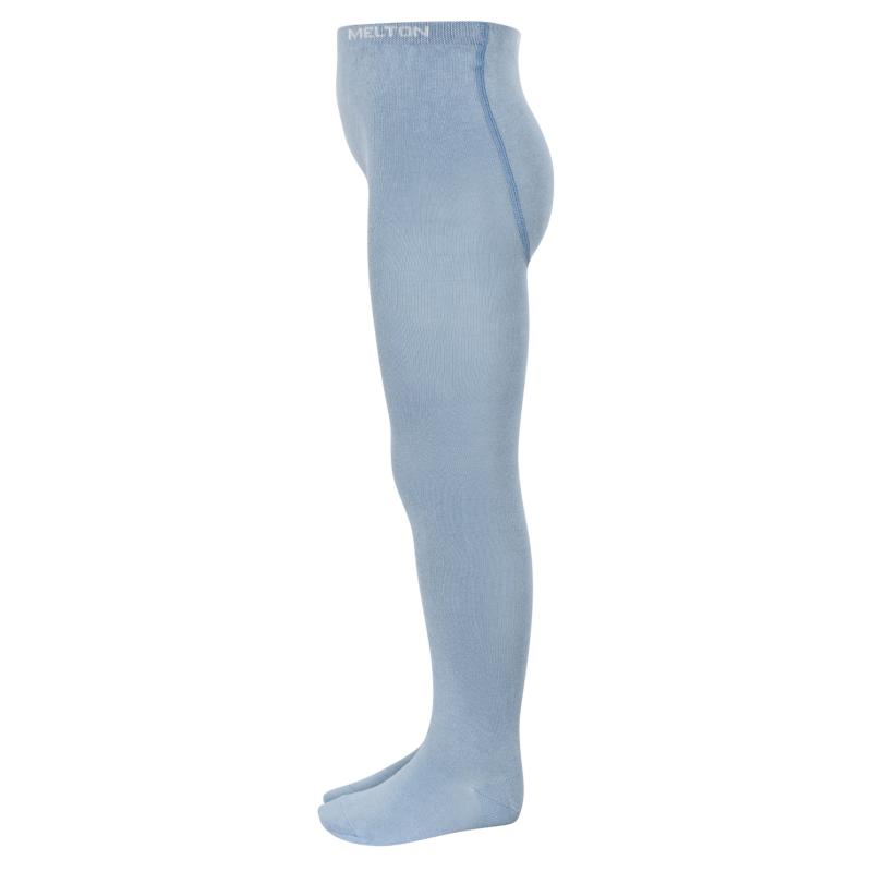 Børne Strømpebukser i Faded Denim fra Melton