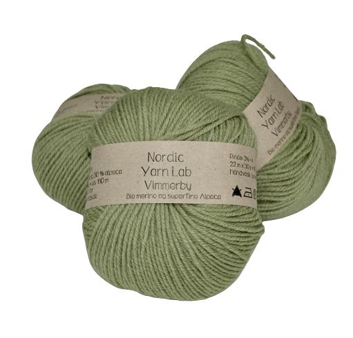 Vimmerby Light Green 4251 Garn fra Nordic Yarn Lab