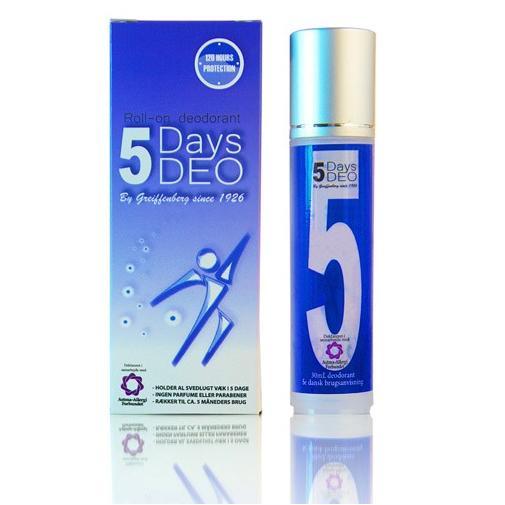 Langtidsholdbar deodorant til mænd - 5 Days Deo 30ml