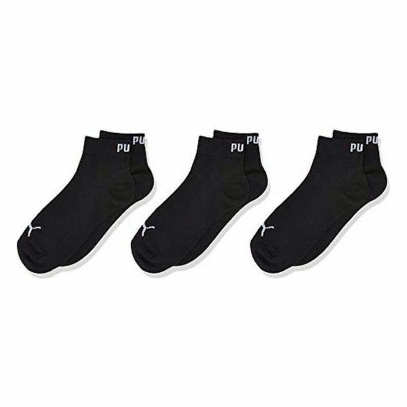 Sportsstrømper Puma Kids Quarter (3 Par) Sort 27 30 fra