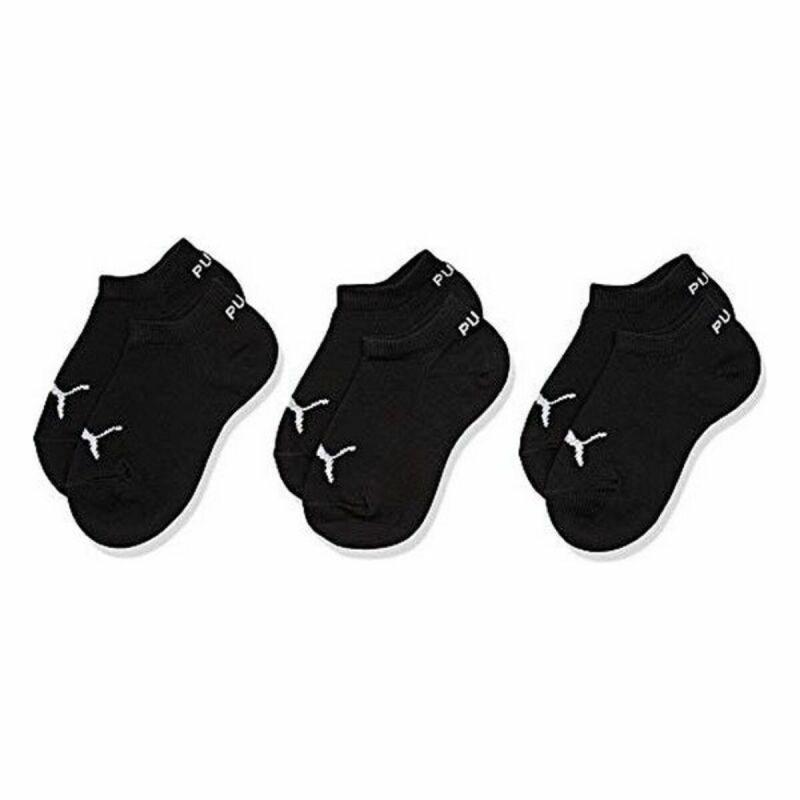 Sport Ankelstrømper Puma Kids Quarter Cdt 3 Par Sort 23 26 fra