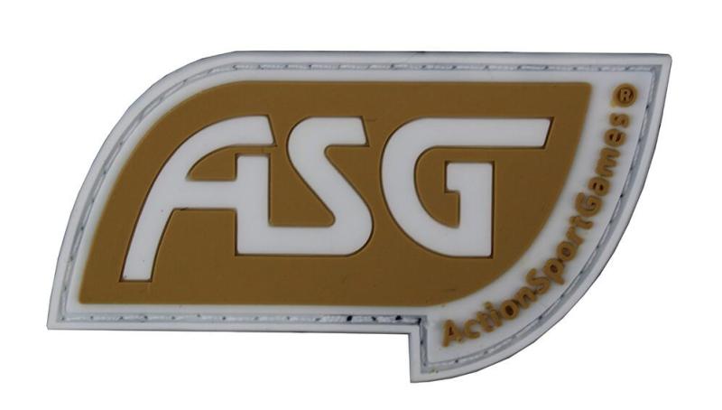 Asg PVC Patch med Velcro - Tan Taktisk Gear