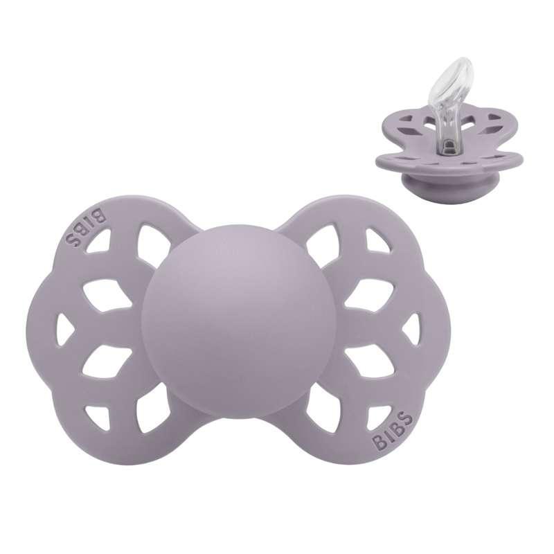 Symmetrisk Infinity Sut   Str. 1   Silikone   Fossil Grey fra Bibs