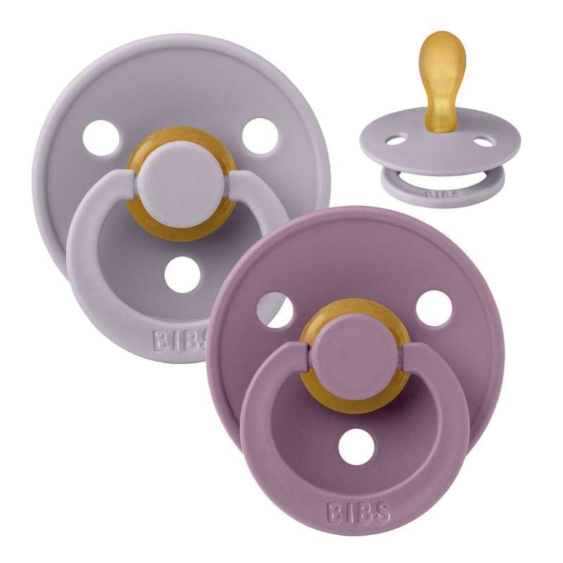 Symmetrisk Colour Sut 2-pak i Naturgummi - Fossil Grey Mauve