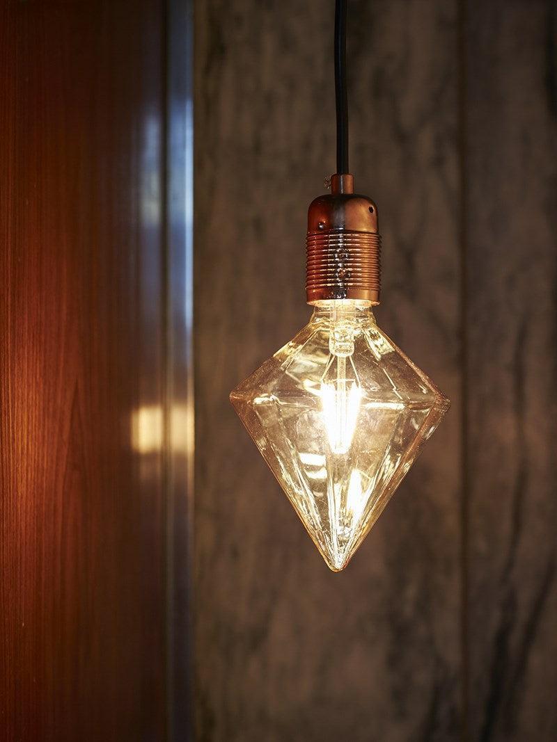 Diamant LED 3W Gylden - Perfekt til hyggelig belysning