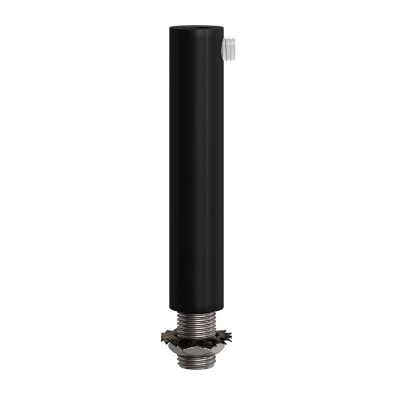 Cylinder Kabelklemme Metal Sort 7 Cm fra Creative Cables