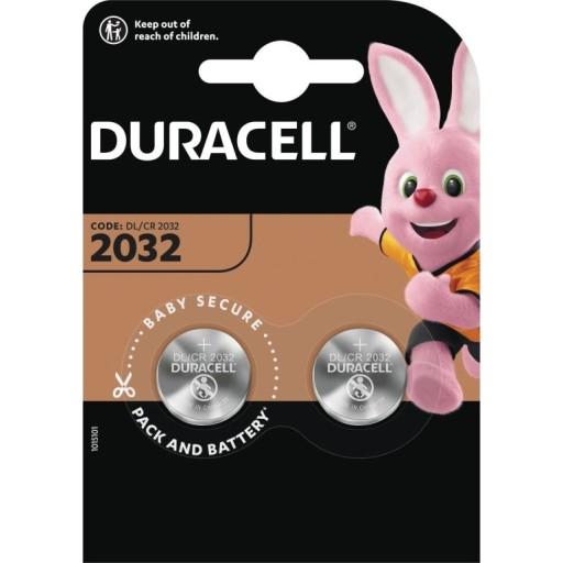 Duracell CR2032 Batterier, 2 Stk. - Tilbud hos LampeGuru.dk
