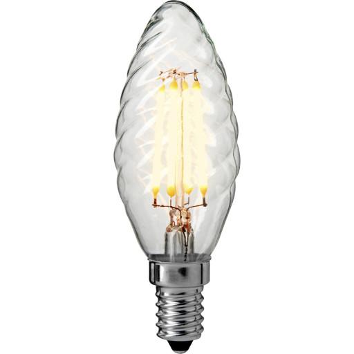 E14 Kertepære, Snoet, 3w fra Nielsen Light