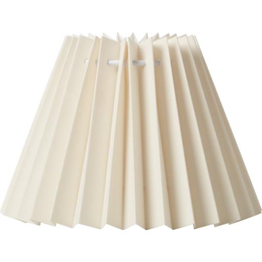 Emma Hacienda Plisse Lampeskærm, Beige, H11,5 Cm fra Nielsen Light