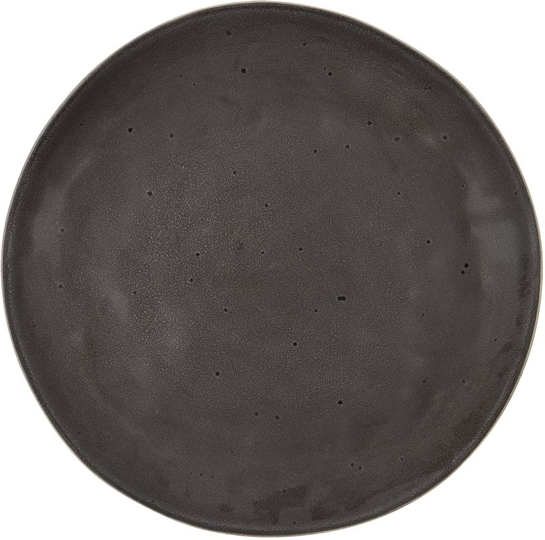 Rustic  Middagstallerken  Mørkegrå