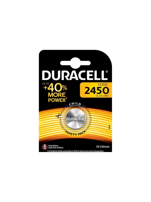 Duracell CR2450 Batteri - Stærk og Pålidelig Energi