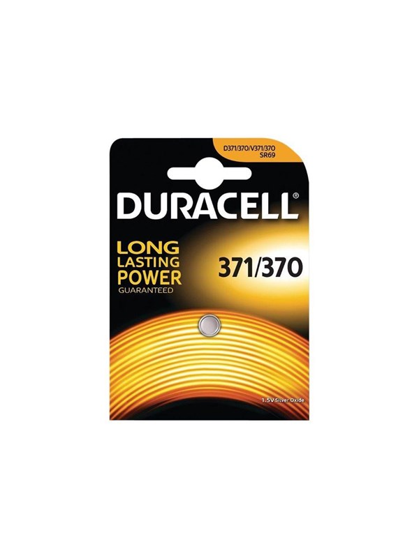 Duracell 371/370 Ur Batteri - Sølvoxid 34 mAh