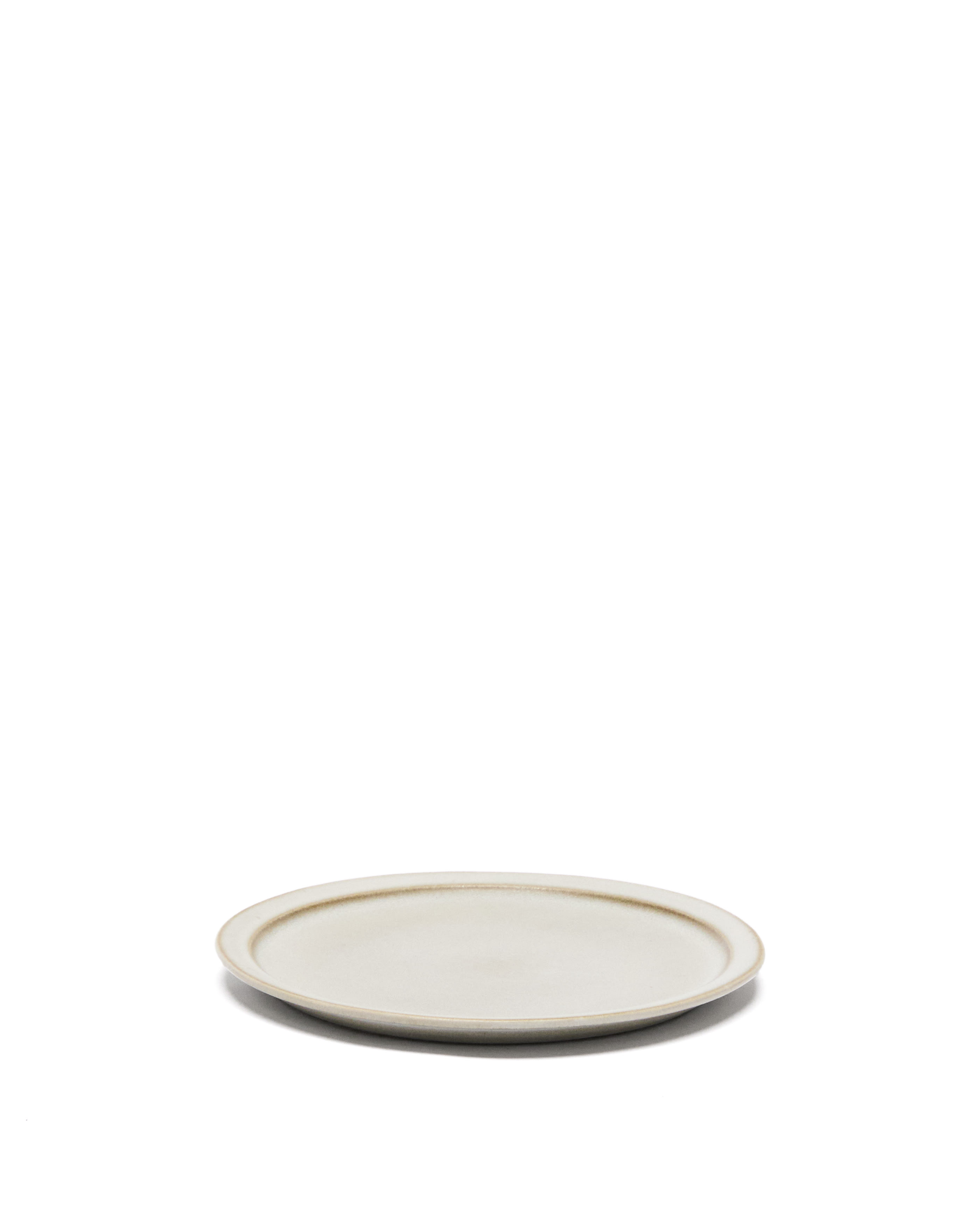 Kave Home Coval Desserttallerken  Rund Beige Keramik  ø23