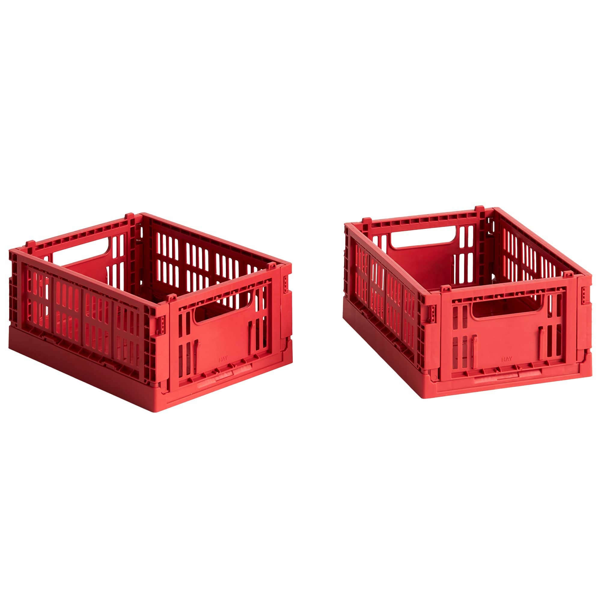 Colour Crate Opbevaringskasse Mini Rød, 2 Stk. fra Hay