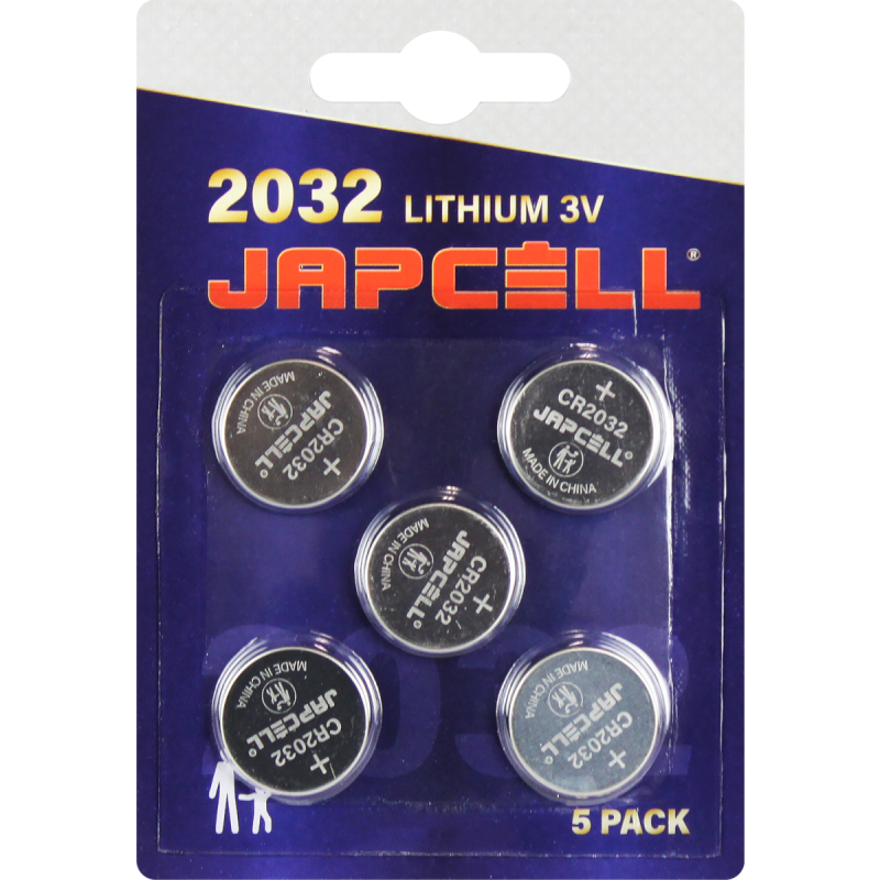 5 Stk Lithium Cr2032 Batterier