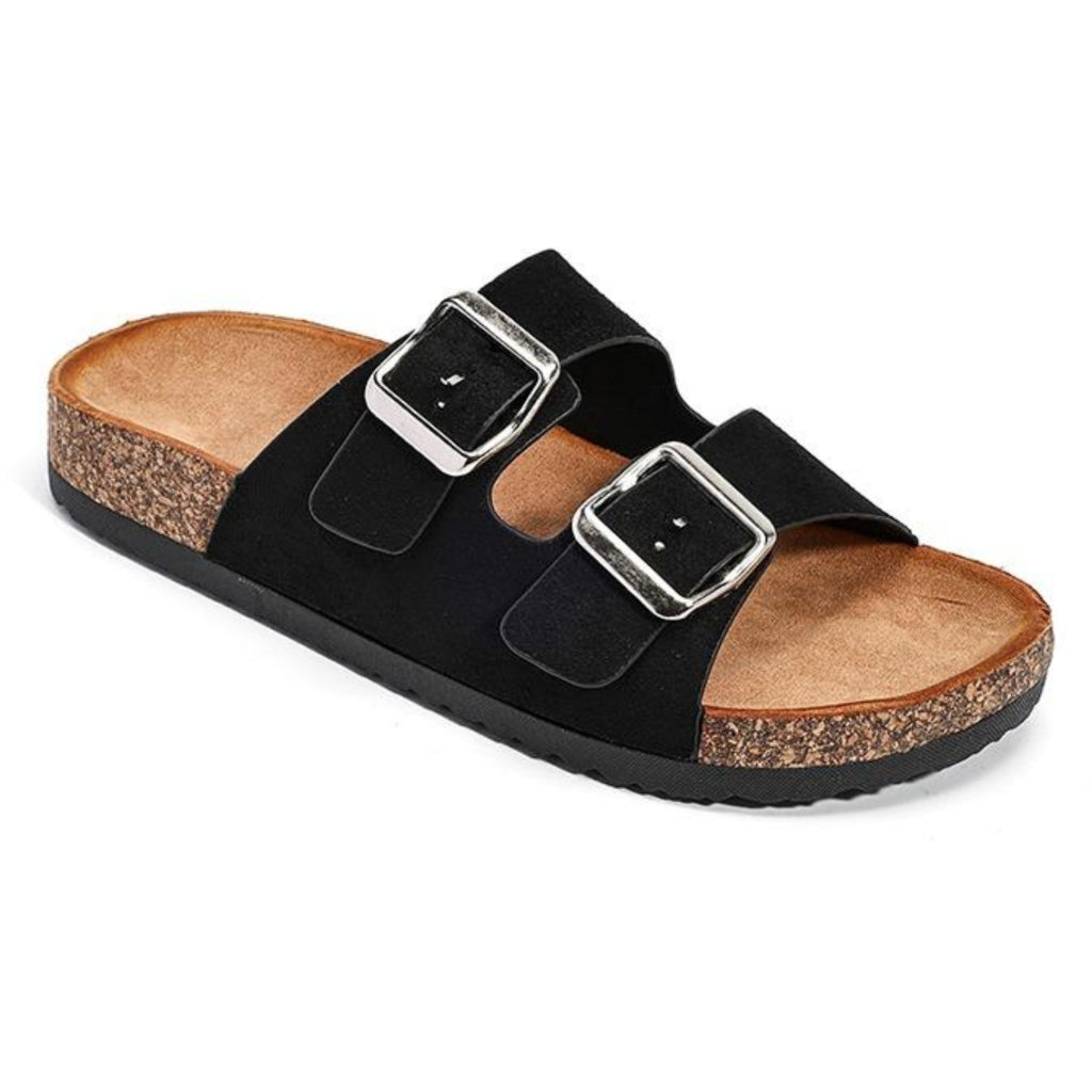 Bertha Dame Sandaler Wd295   Nero fra Shoes