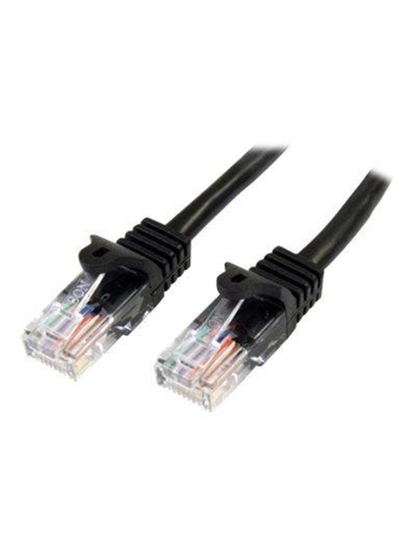 10m Black Cat5e   Cat   Snagless Ethernet Patch Cable 10   Patch Cable 10   Black