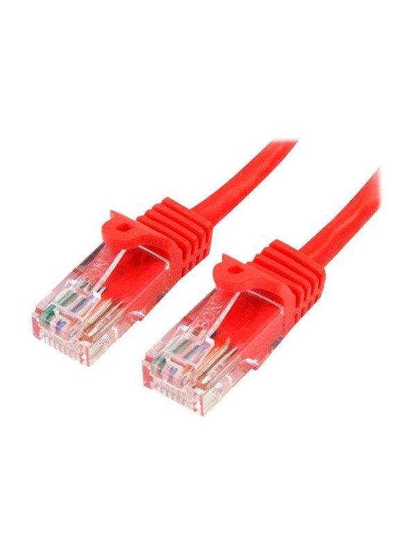 10m Red Cat5e   Cat   Snagless Ethernet Patch Cable 10   Patch Cable 10   Red