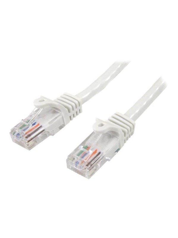 10m White Cat5e   Cat   Snagless Ethernet Patch Cable 10   Patch Cable 10   White