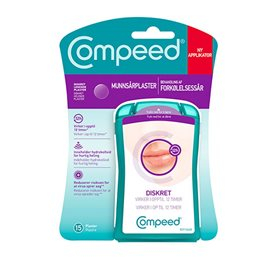 Compeed Forkølelsessår Plaster 15 Stk - Hurtig Heling