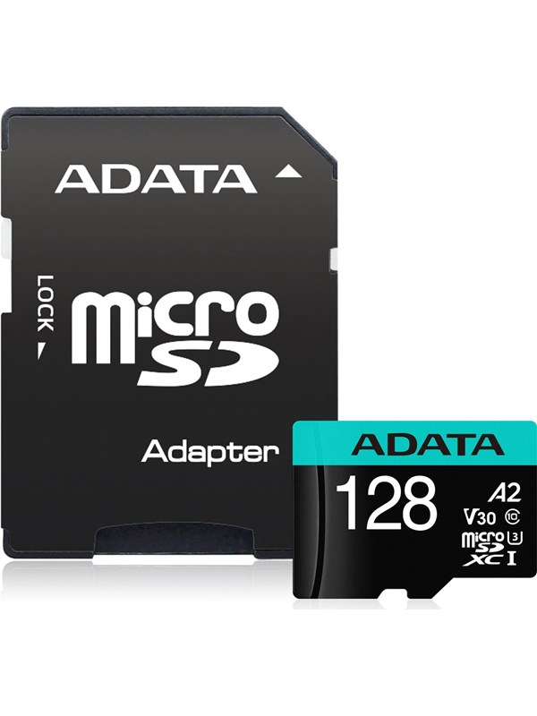 -data Premier Pro Microsd Sd V30s 100mb   128gb