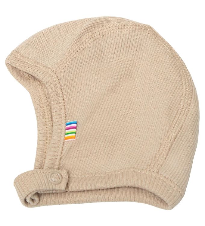 Babyhjelm   Rib   Beige fra Joha