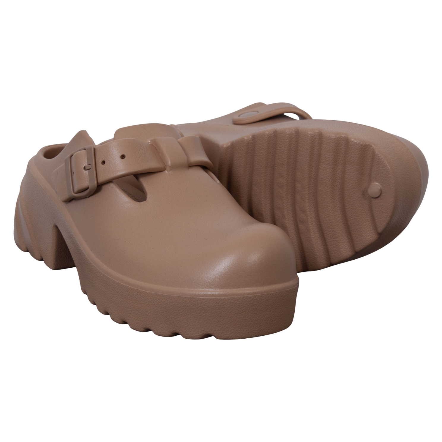 Chunky Dame Clogs  Sand fra Nn hos dansk.dk 5714470243519