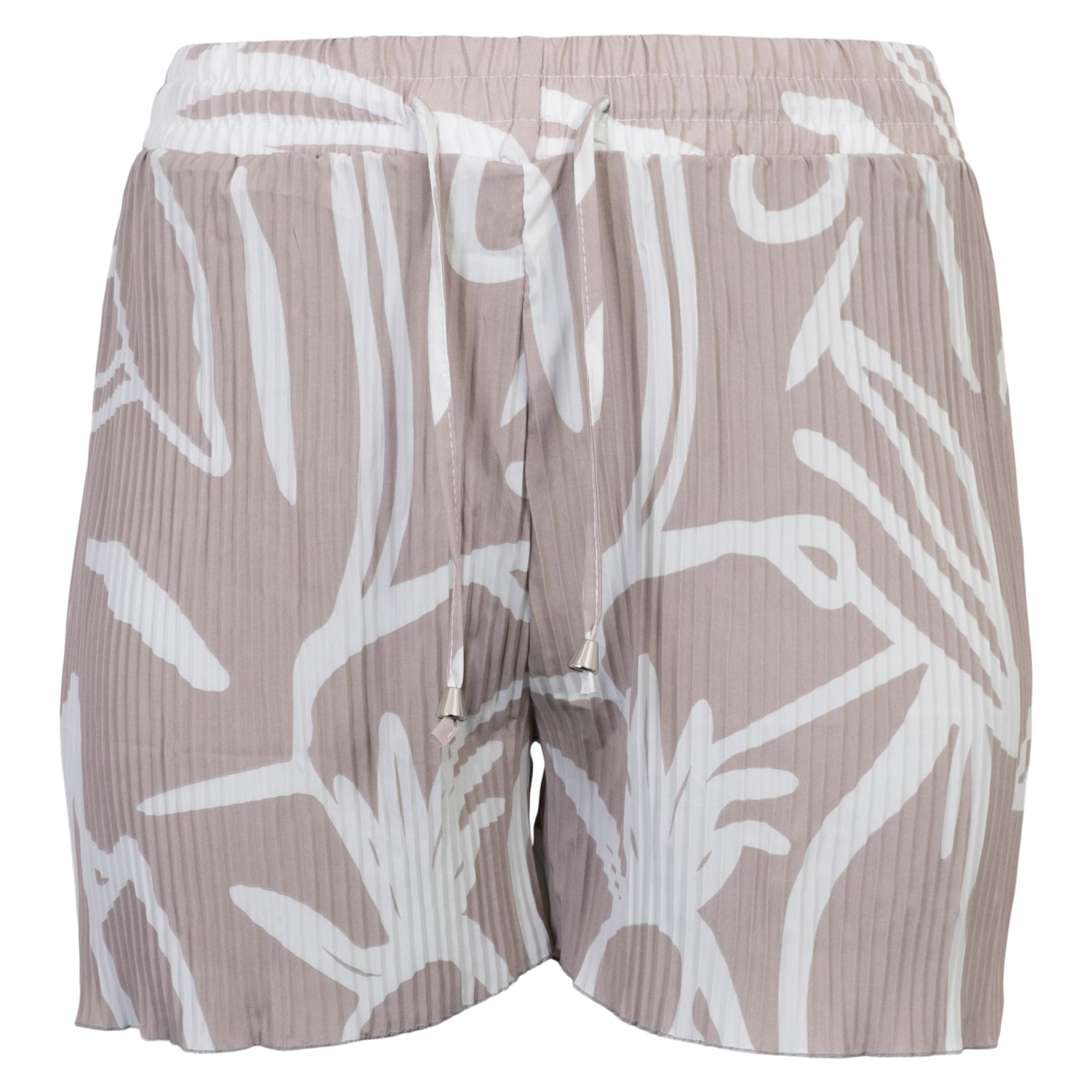 Dame Shorts Khaki med Elastik - Få dem nu!